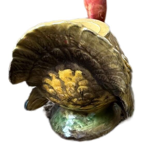 Vintage  Napcoware thanksgiving, turkey candle holders ceramic  - Picture 5 of 10